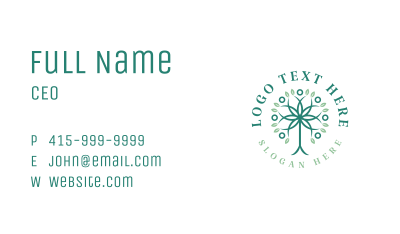 Youth Environmental Service Business Card