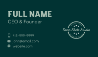 Authentic Apparel Wordmark Business Card Image Preview