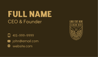 Upscale Bird Shield Business Card Image Preview