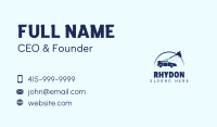 Pressure Wash Car Business Card Image Preview