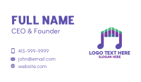 DJ Music Beat  Business Card Image Preview
