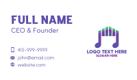 DJ Music Beat  Business Card Design