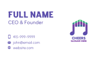 DJ Music Beat  Business Card Image Preview