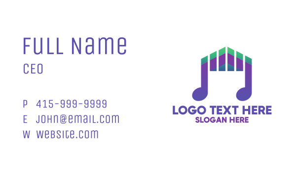 DJ Music Beat  Business Card Design Image Preview