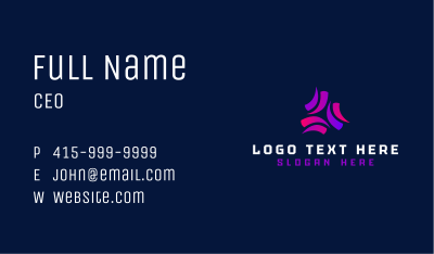 Artificial Software Technology Business Card Image Preview