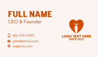 Carrot Heart Dental Pediatric  Business Card Preview