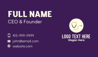 Starry Stethoscope Business Card Image Preview