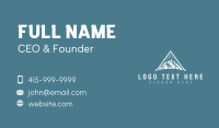 Ice Mountain Peak Business Card Image Preview