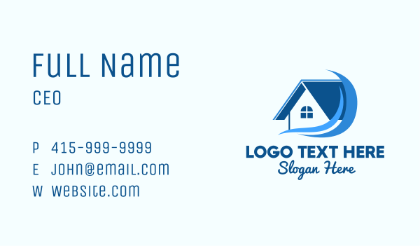 Home Realtor Waves  Business Card Design Image Preview