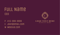 Crown Wreath Royalty Business Card Image Preview