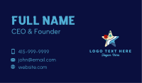 Beach Island Star Business Card Image Preview