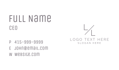 Generic Business Firm Business Card Image Preview