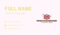 Sweet Cake Dessert Business Card Image Preview