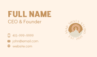 Aromatherapy Candle Badge Business Card Image Preview