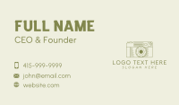 Retro Photo Camera  Business Card Image Preview