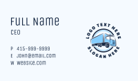 Trailer Truck Cargo Business Card Image Preview