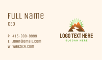 Mountain Valley River Business Card Image Preview