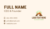 Mountain Valley River Business Card Design