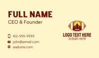 American Football City  Business Card Preview