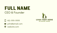 Idaho Western Pine Tree Business Card Design