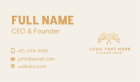 Tree Organic Farming Business Card Image Preview