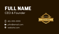 Royalty Crest Shield Business Card Image Preview