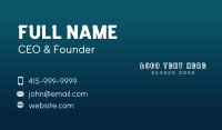 Generic Varsity Sports Business Card Image Preview