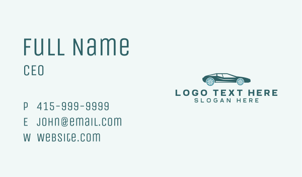 Car Driving Rideshare Business Card Design Image Preview