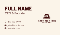 Travel Hat Camera Business Card Image Preview