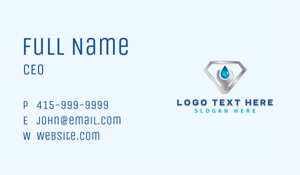 Plumbing Wrench Fix Business Card Design Image Preview