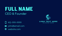 Feather Quill Author Business Card Design