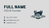 Automotive Turbo Mechanic Business Card Preview