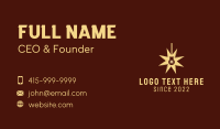 Star Light Home Improvement  Business Card Design