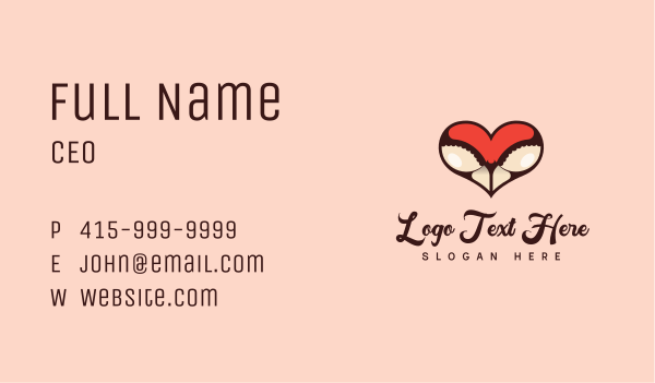 Erotic Booty Lingerie Business Card Design Image Preview