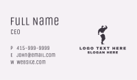 Bodybuilding Gym Instructor  Business Card Image Preview