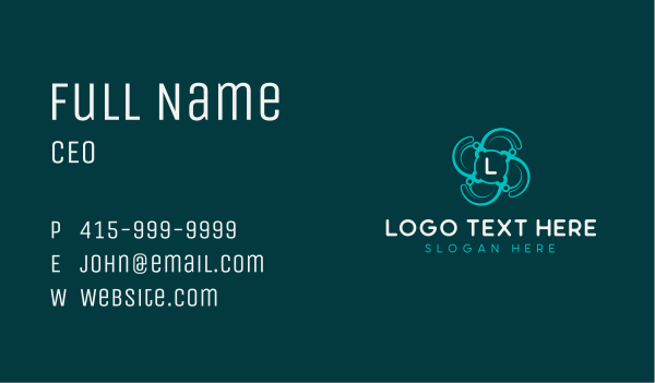 Cyber Tech Developer Business Card Design Image Preview