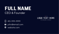 Generic Digital Wordmark Business Card Image Preview