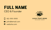 Road Roller Mountain Business Card Image Preview