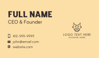 Minimalist Cattle Livestock  Business Card Image Preview