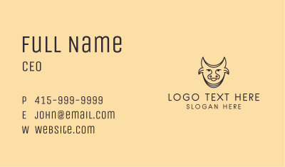 Minimalist Cattle Livestock  Business Card Image Preview