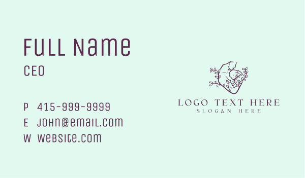 Mother Baby Parenting Business Card Design Image Preview