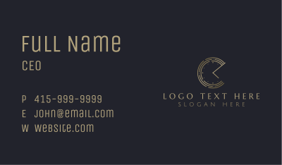 Luxury Time Boutique Business Card Image Preview