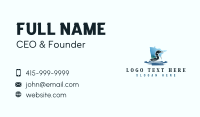 Minnesota Loon Bird Business Card Preview
