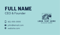 Grunge Stone Bridge Arch Business Card Image Preview