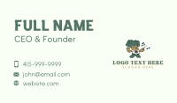 Musical Tree Garden Business Card Design