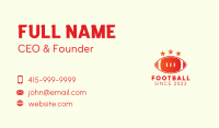 Red Football Team Crest Business Card Image Preview