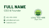 Natural Pond Grass Business Card Image Preview