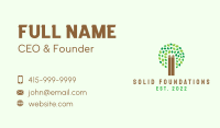 Nature Hand Foundation Business Card Image Preview