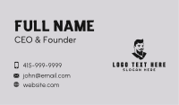 Retro Male Gentleman Business Card Image Preview
