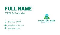 Trash Bin Sanitation Business Card Preview